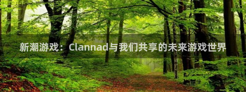im电竞官网注册方法是什么样的：新潮游戏：Clannad与我们共享的未来游戏世界